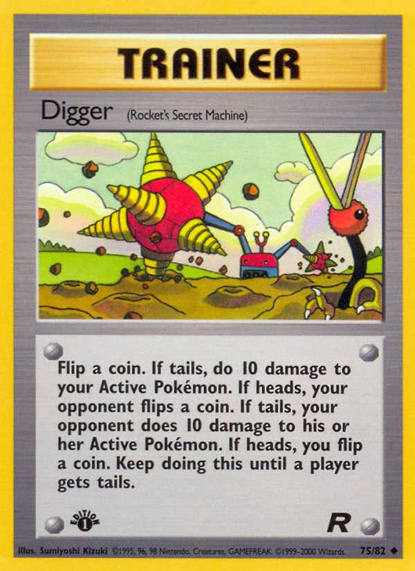 Digger — illustrated card