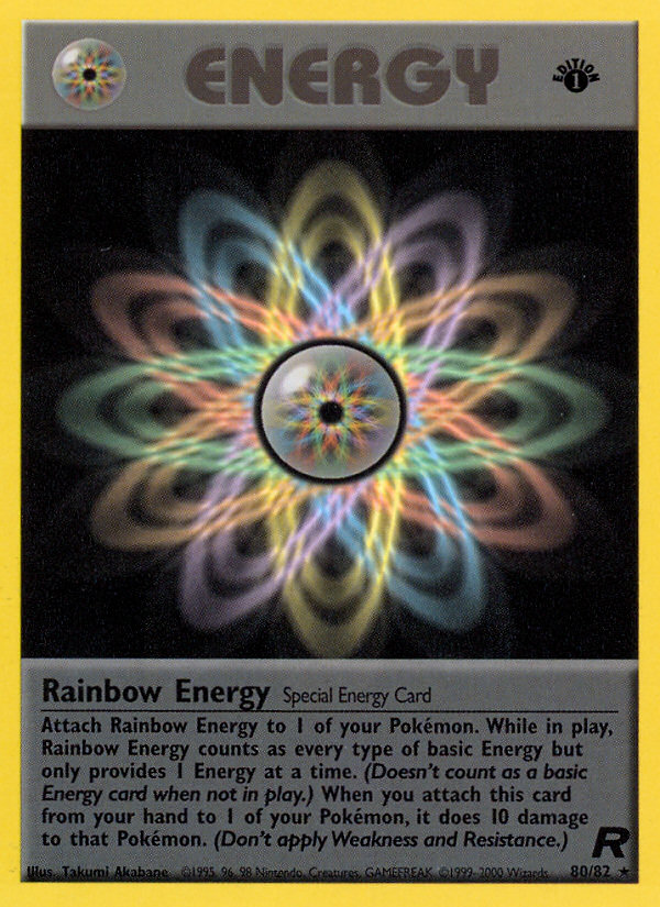 Rainbow Energy — illustrated card