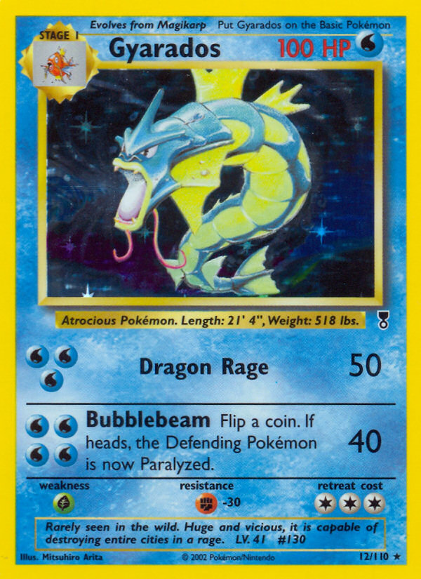 Gyarados — illustrated card
