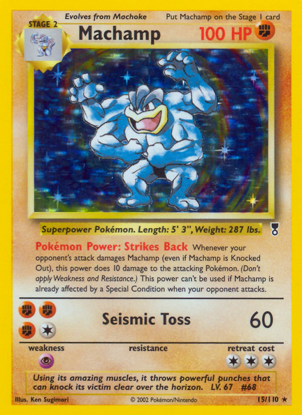Machamp — illustrated card