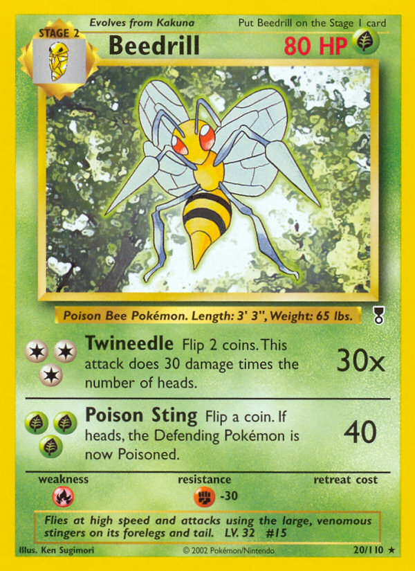 Beedrill — illustrated card
