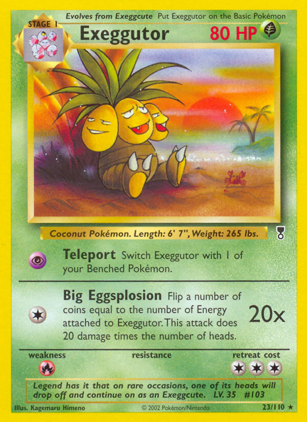 Exeggutor — illustrated card