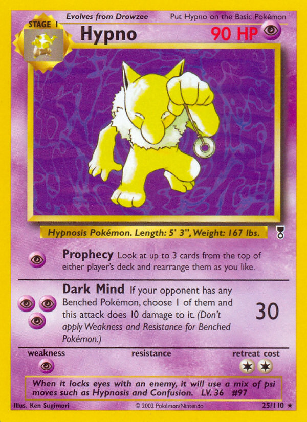 Hypno — illustrated card