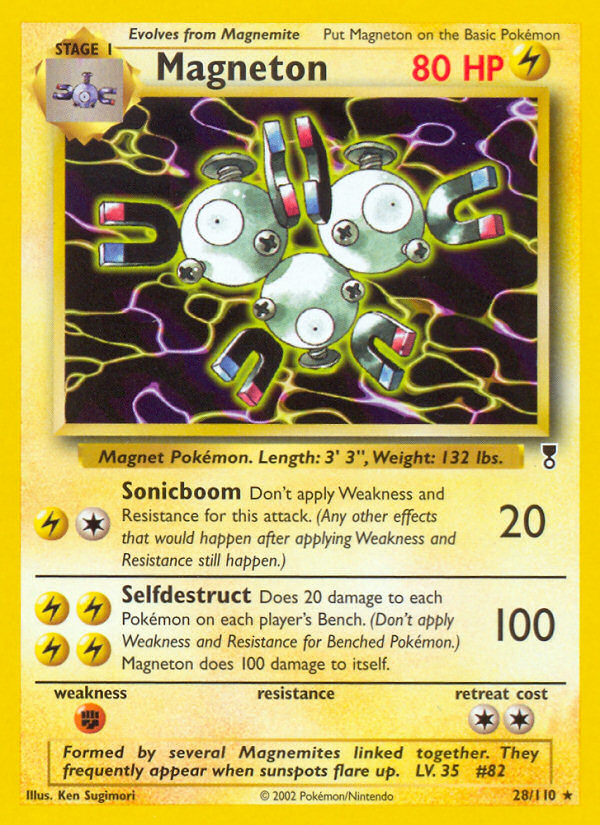 Magneton — illustrated card