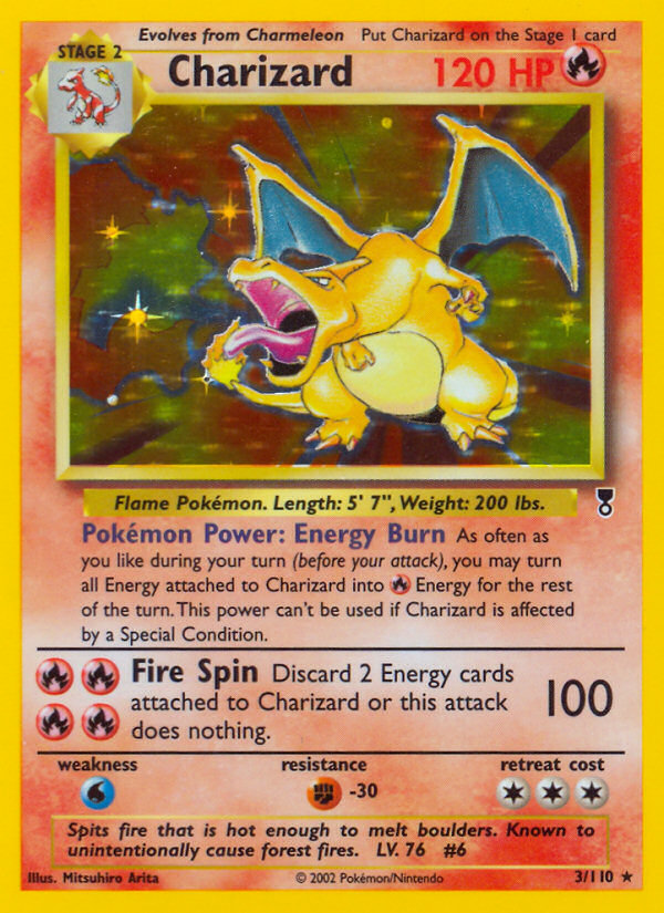Charizard — illustrated card