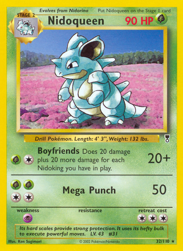 Nidoqueen — illustrated card