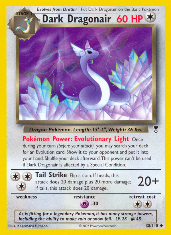 Dark Dragonair — illustrated card