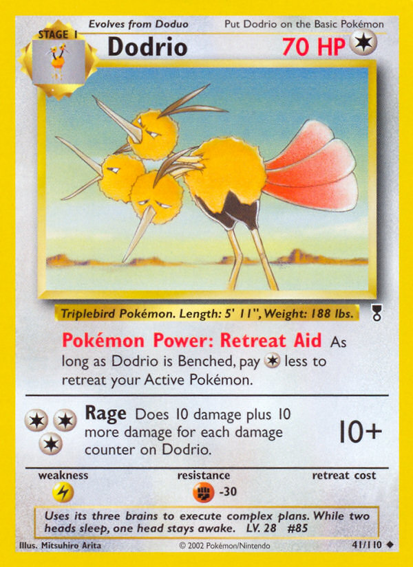 Dodrio — illustrated card