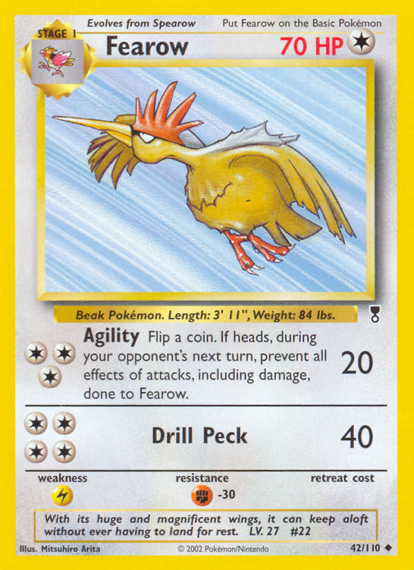 Fearow — illustrated card
