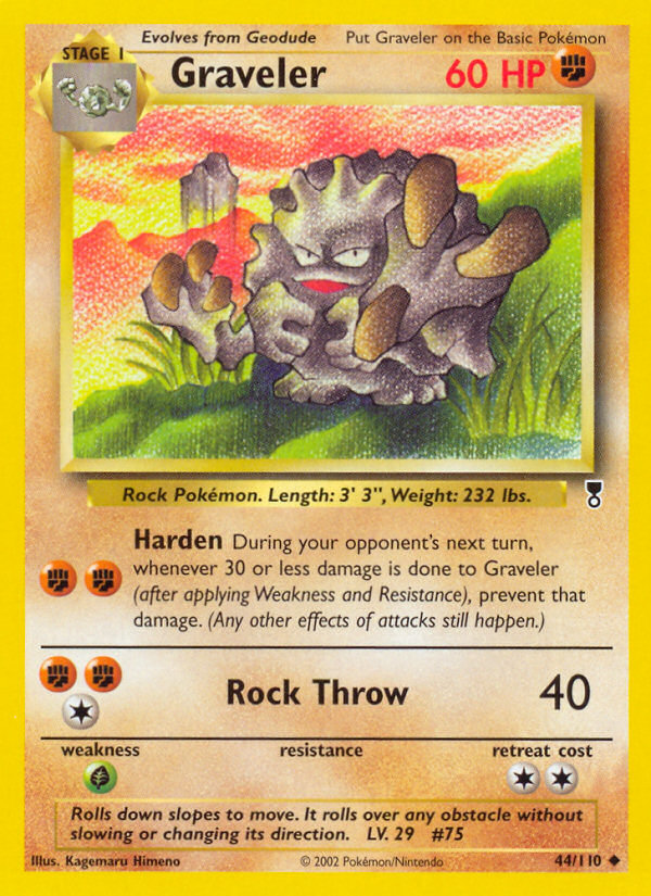 Graveler — illustrated card