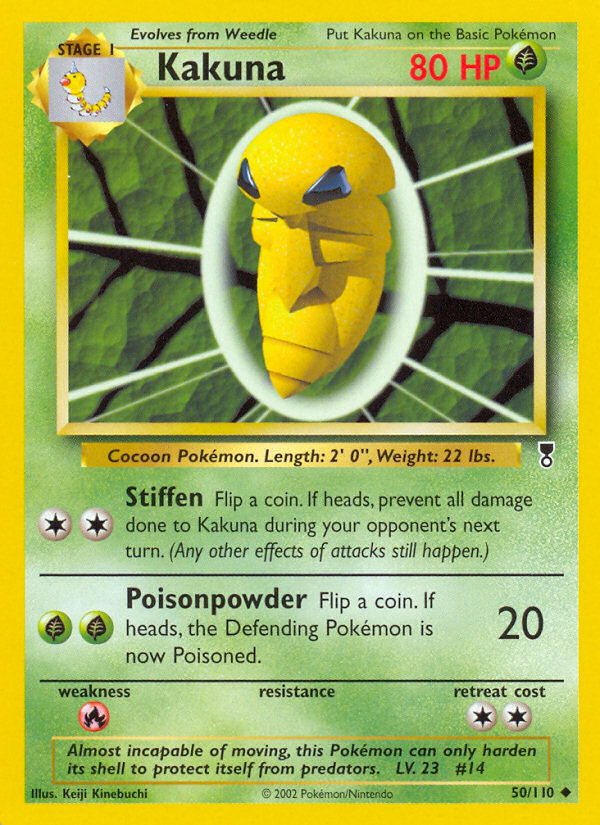 Kakuna — illustrated card