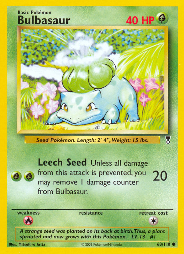 Bulbasaur — illustrated card