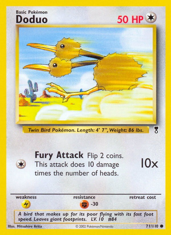 Doduo — illustrated card