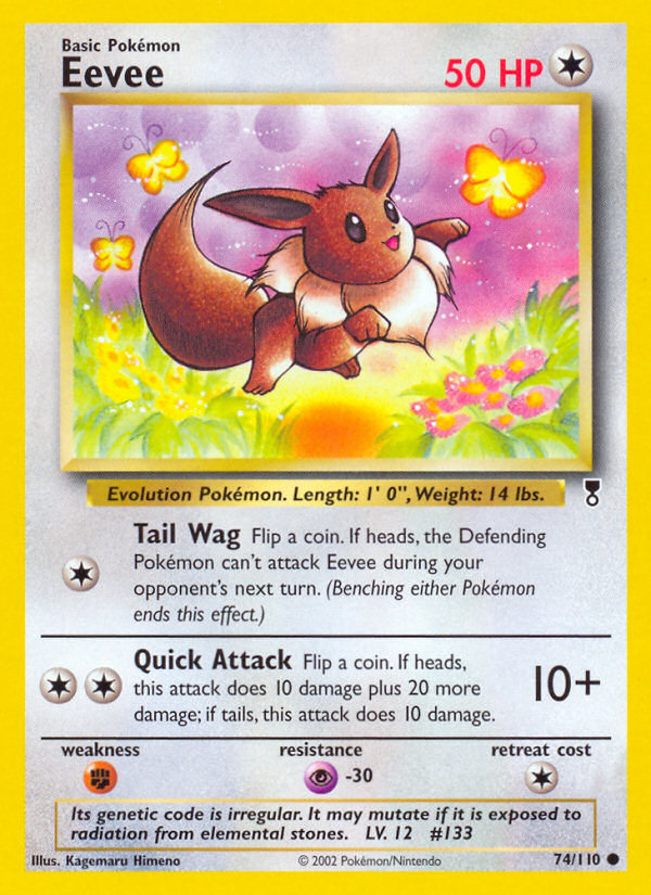 Eevee — illustrated card