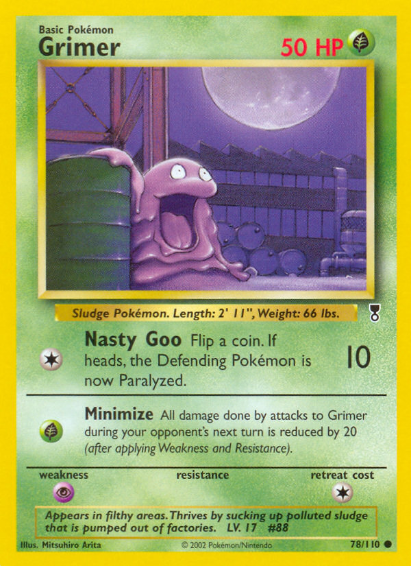 Grimer — illustrated card