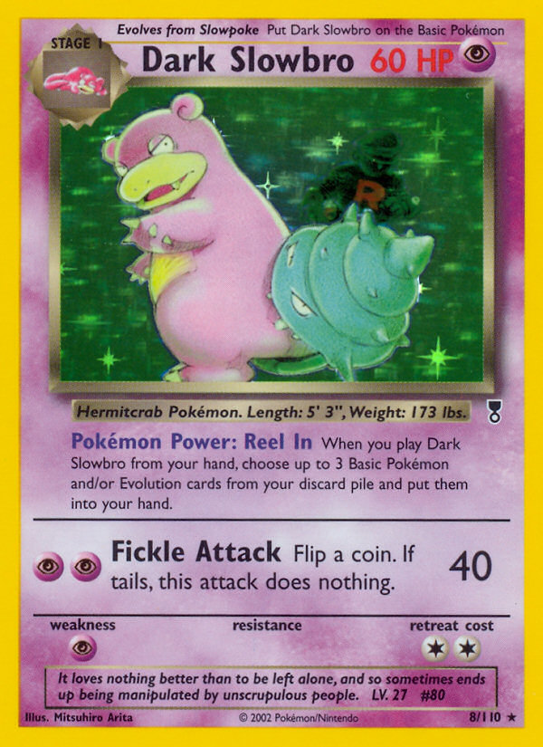 Dark Slowbro — illustrated card