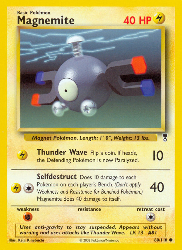 Magnemite — illustrated card