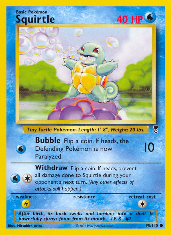 Squirtle — illustrated card
