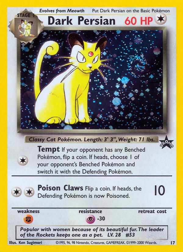Dark Persian — illustrated card