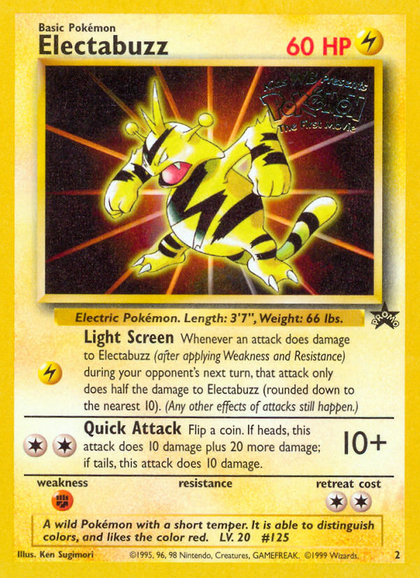 Electabuzz — illustrated card