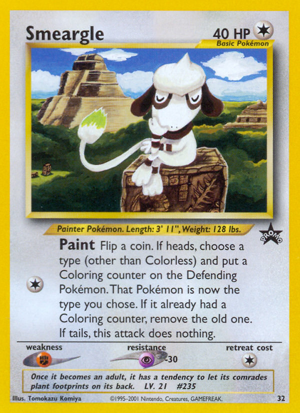 Smeargle — illustrated card