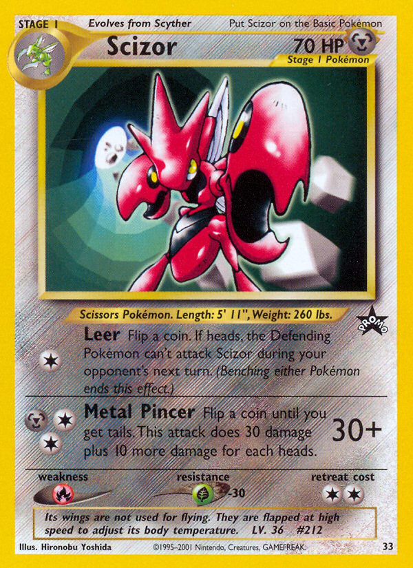 Scizor — illustrated card