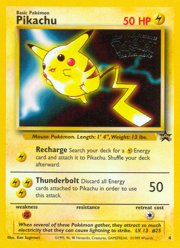 Pikachu — illustrated card