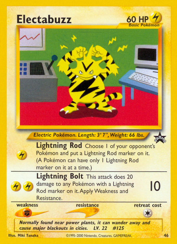 Electabuzz — illustrated card