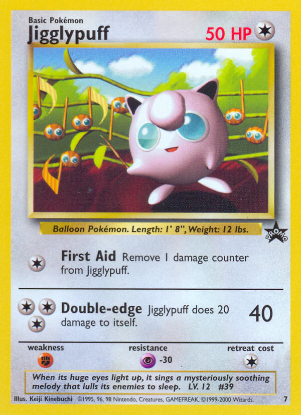 Jigglypuff — illustrated card