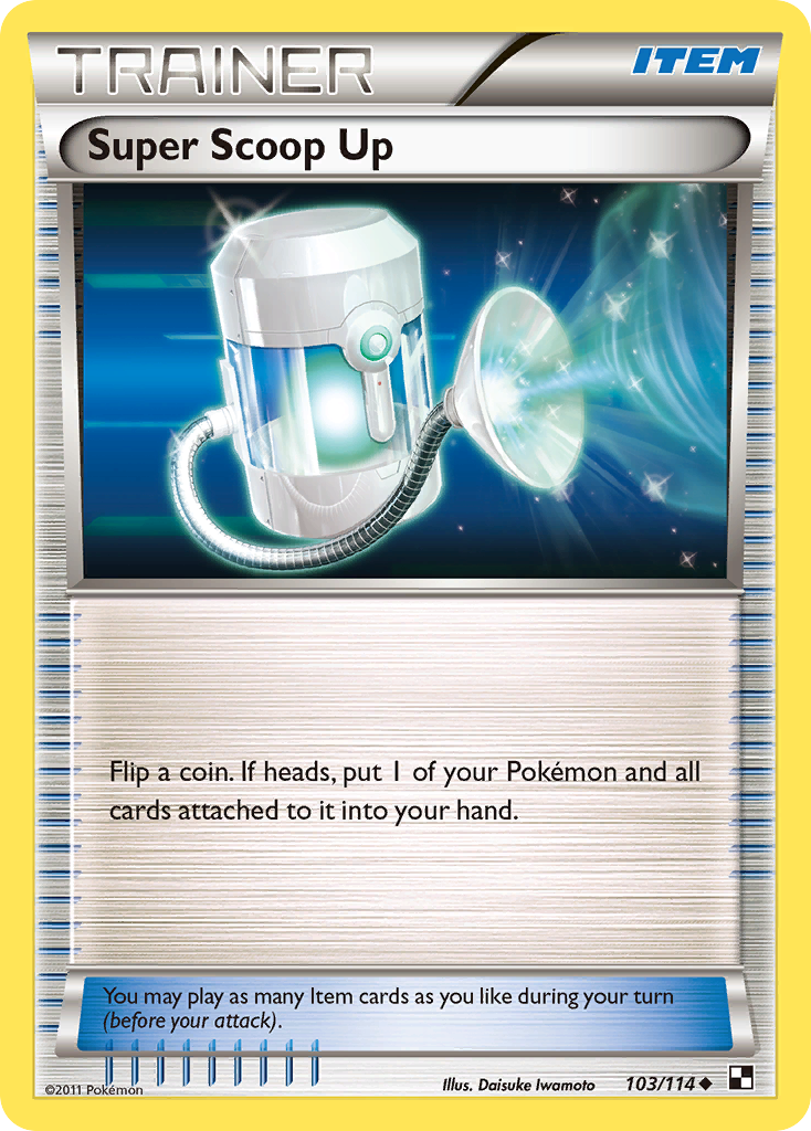 Super Scoop Up — illustrated card