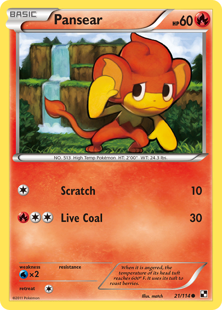 Pansear — illustrated card