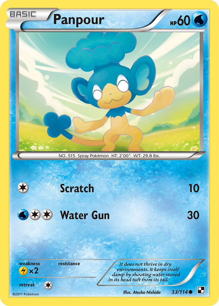 Panpour — illustrated card