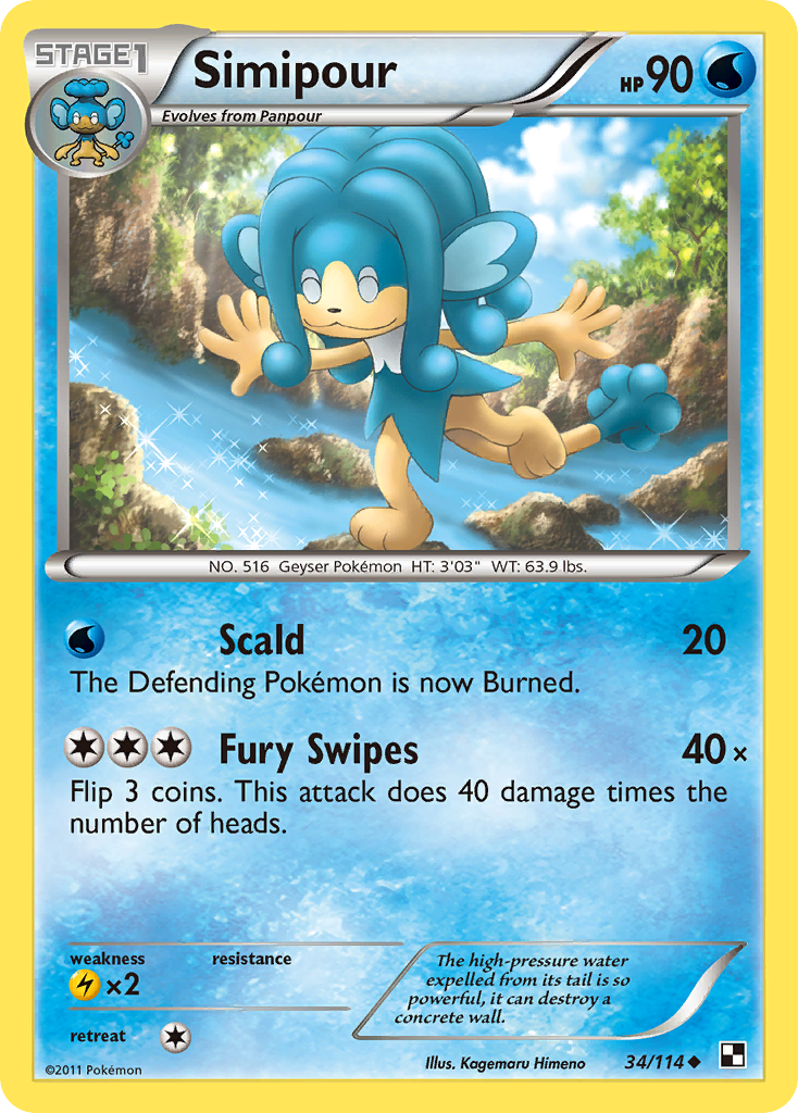 Simipour — illustrated card