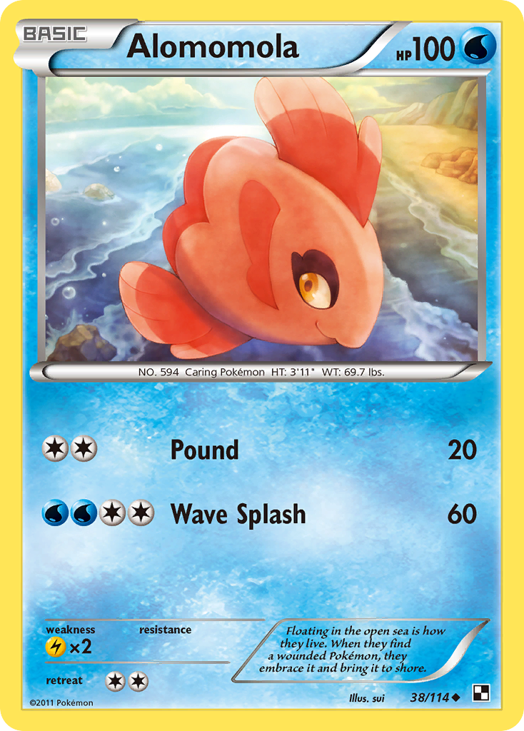 Alomomola — illustrated card