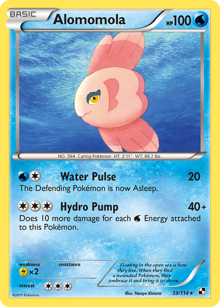 Alomomola — illustrated card