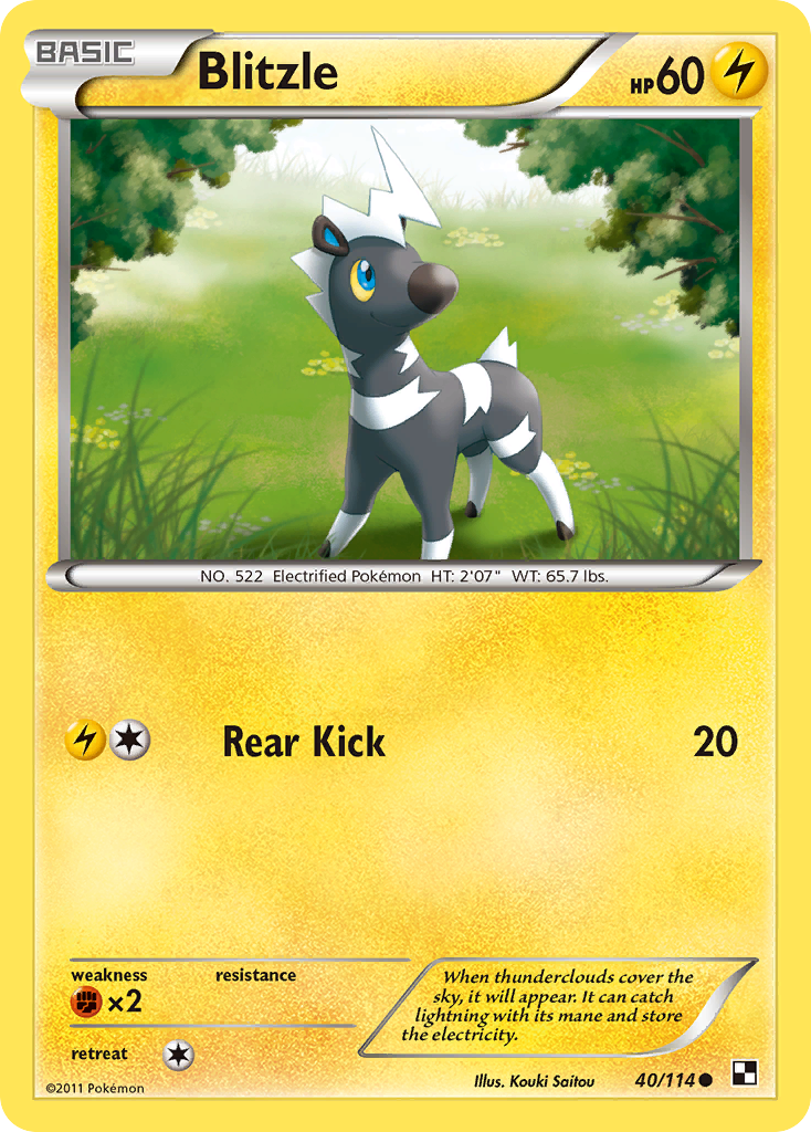 Blitzle — illustrated card