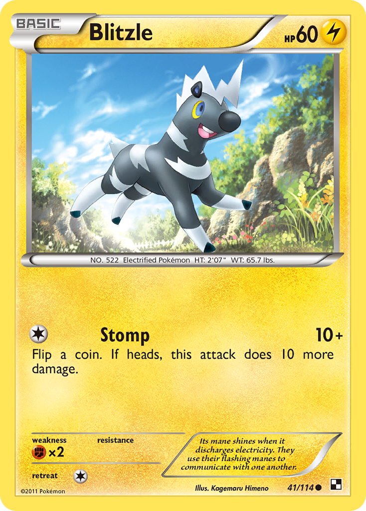 Blitzle — illustrated card