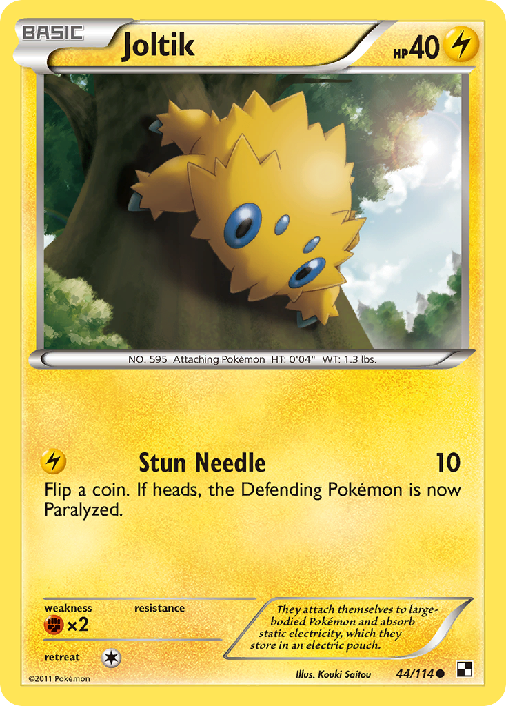 Joltik — illustrated card