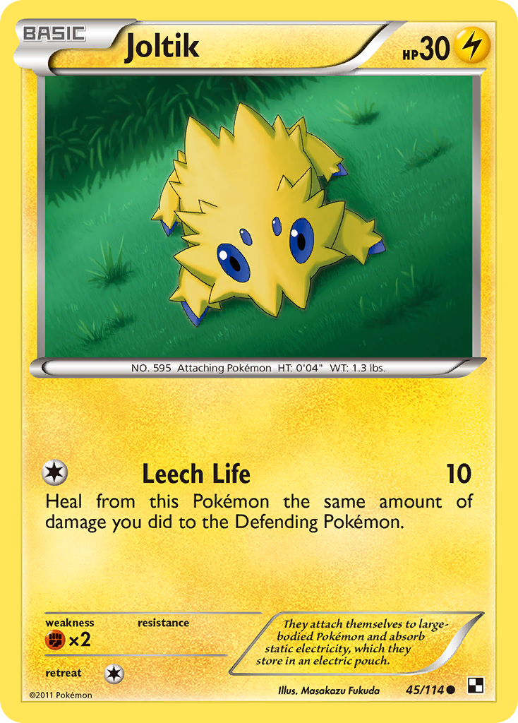 Joltik — illustrated card