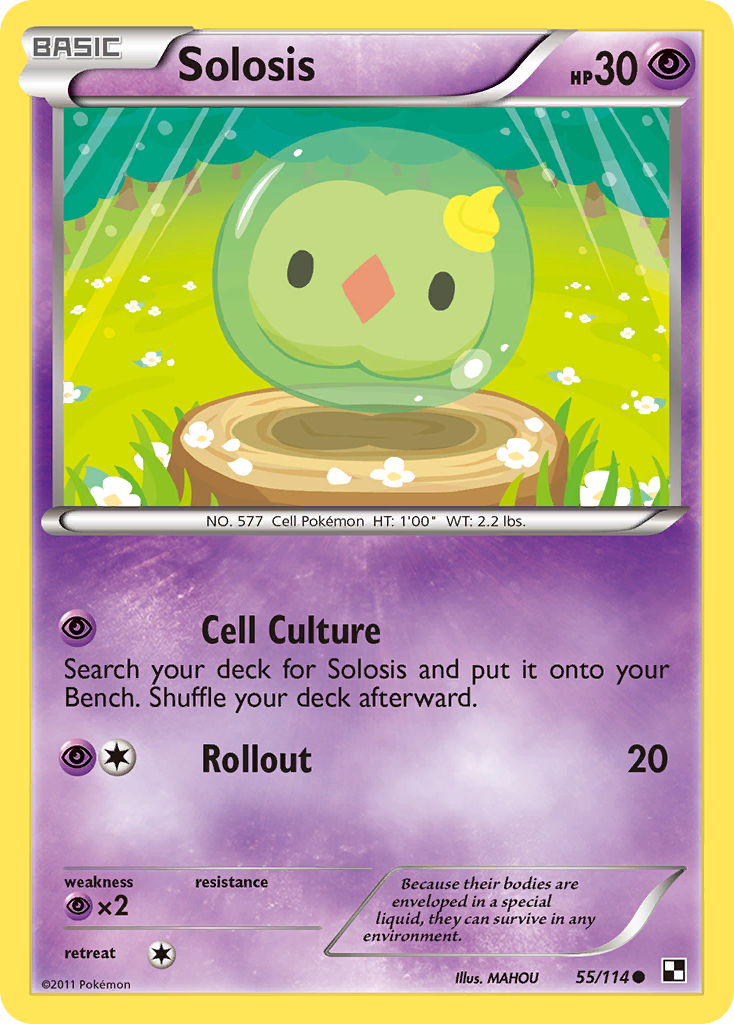 Solosis — illustrated card