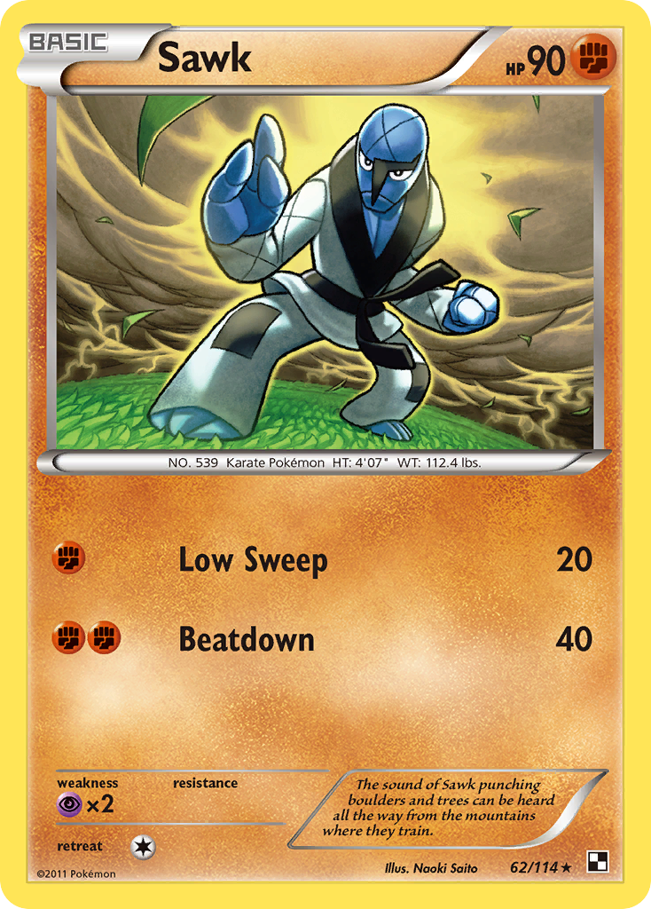 Sawk — illustrated card