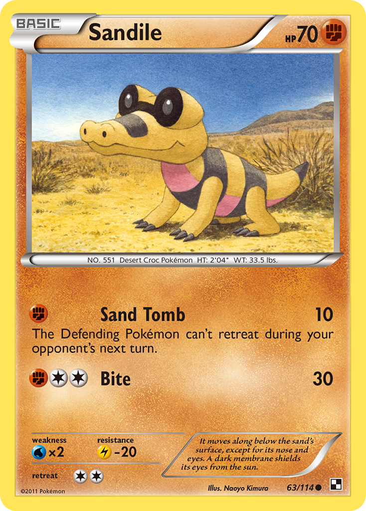 Sandile — illustrated card