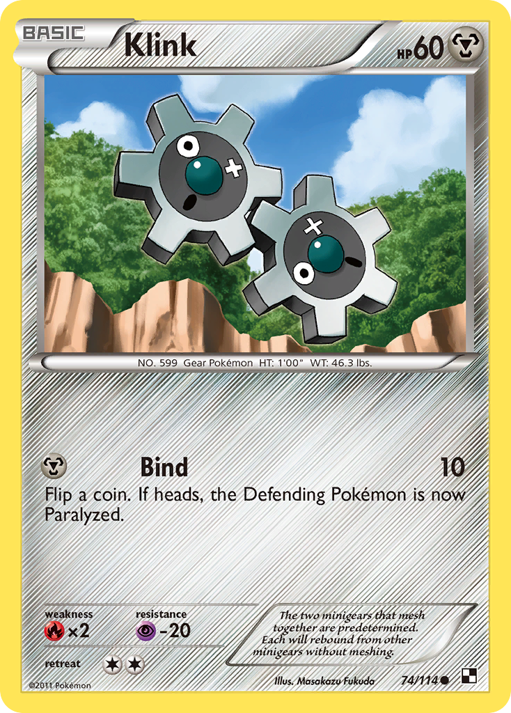 Klink — illustrated card