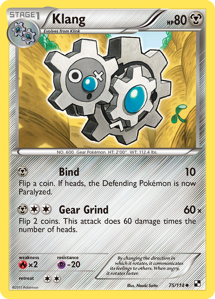 Klang — illustrated card