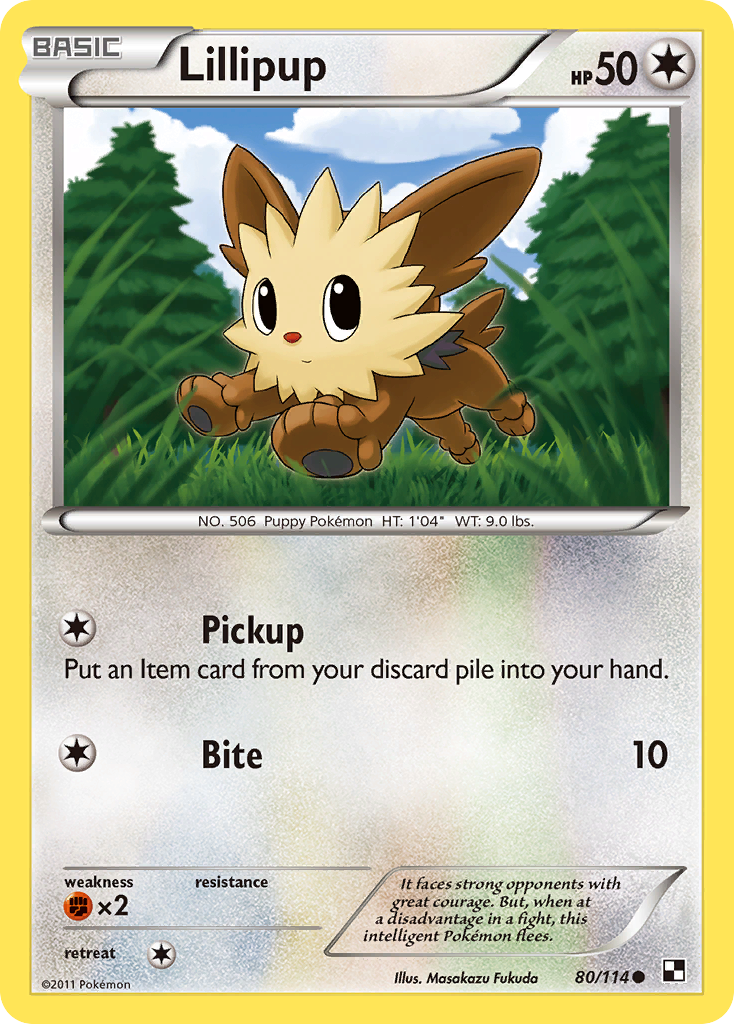 Lillipup — illustrated card