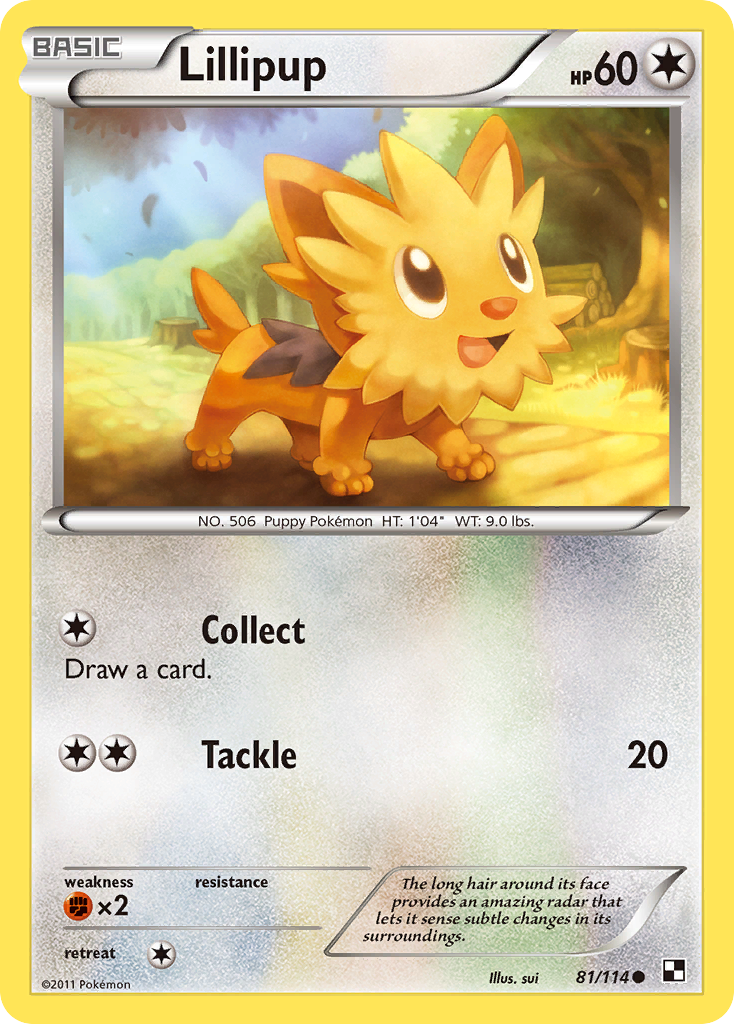 Lillipup — illustrated card