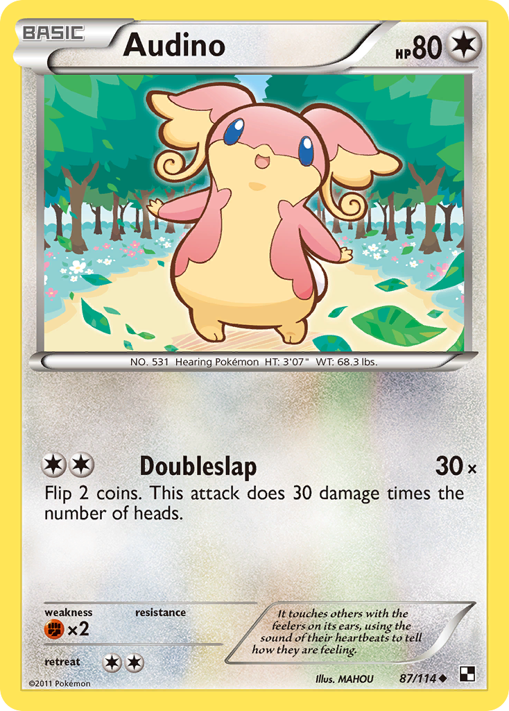 Audino — illustrated card