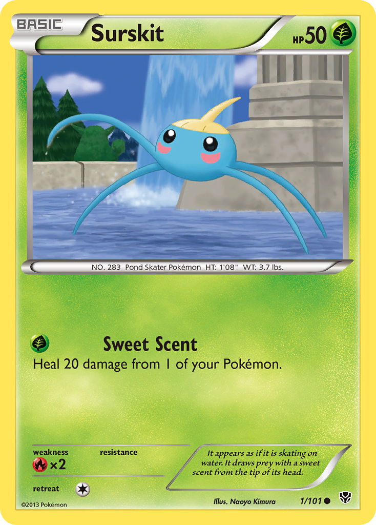 Surskit — illustrated card