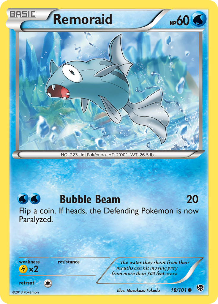 Remoraid — illustrated card
