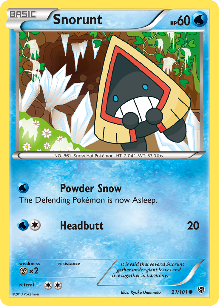 Snorunt — illustrated card